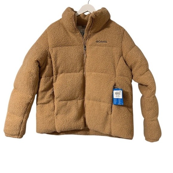 Women's Puffect Sherpa Jacket Size XL Color Canoe - Picture 2 of 7